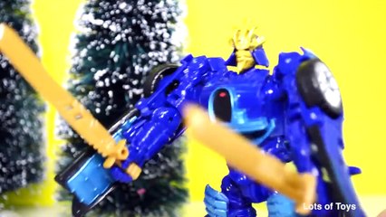 Destructive Powers!!! Transformers Autobots vs Decepticon Skywarp, Overload, Drift, Toys