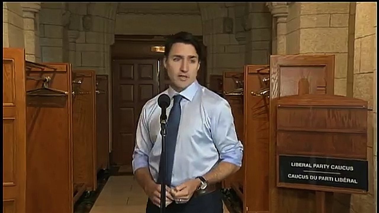 Justin Trudeau llora la muerte del cantante canadiense Gord Downie