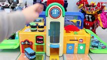 꼬마버스 타요 학교 플레이세트 폴리 뽀로로 장난감 мультфильмы про машинки Игрушки Tayo the Little Bus Car Toys