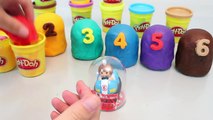 Play Doh Surprise Eggs Number Playdough Toy 플레이도우 서프라이즈 에그 와 뽀로로 폴리 타요 장난감