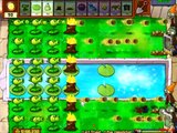 Plants Vs. Zombies - Last Stand (5 plants only, no upgrades) (commentary)