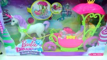 Princess Barbie Doll   Unicorn Horse Carriage - Dreamtopia Sweetville Kingdom Toy Set