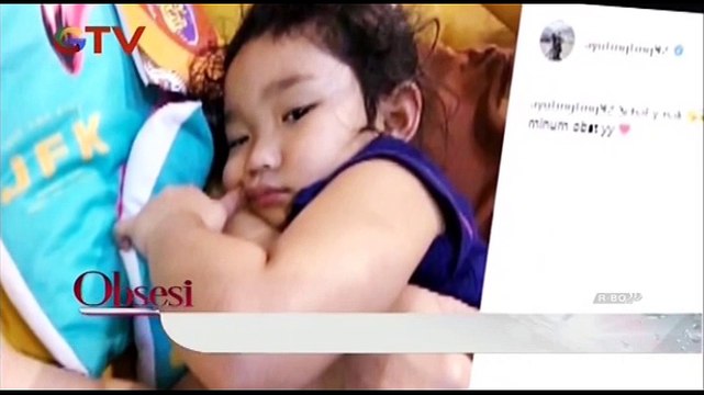 Ayu Ting Ting Temani Bilqis yang Sakit