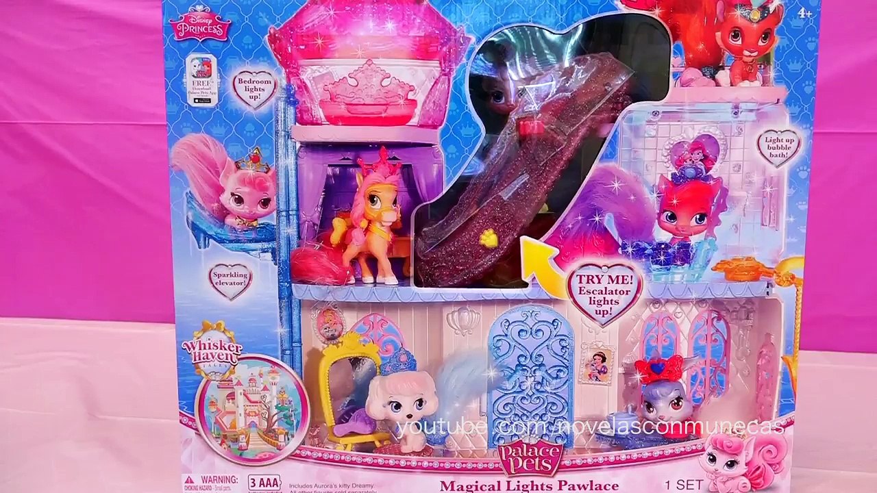 Juguetes de Palace Pets - El palacio de luces de las mascotas de las princesas de Disney