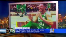 Hayward Breaks Ankle In Celtics Season Opener