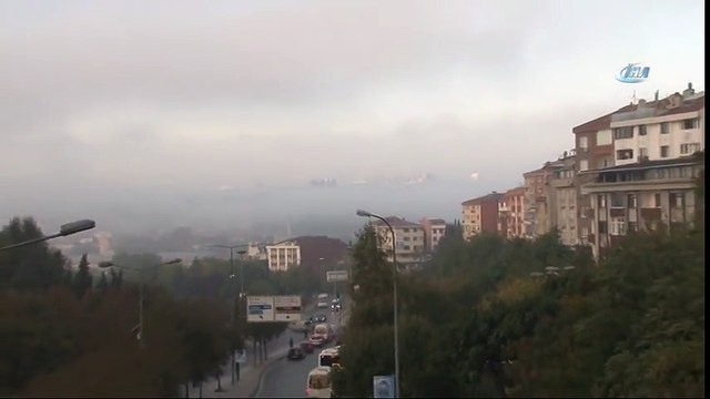İstanbul’da Sis Manzarası Hayran Bıraktı