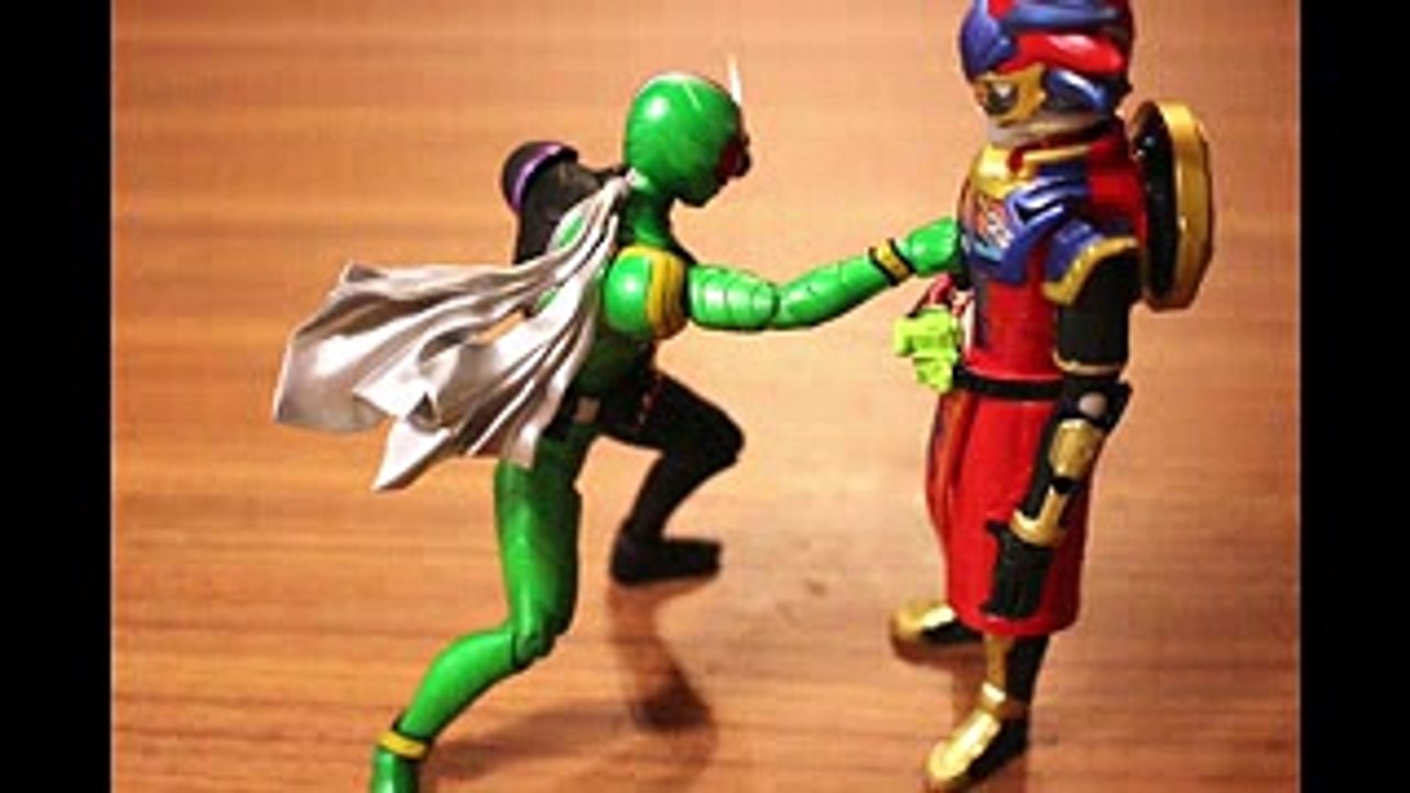 仮面ライダーパラドクス VS 仮面ライダーW(ダブル) 仮面ライダーエグゼイド ストップモーション kamen rider ex-aid stop motion