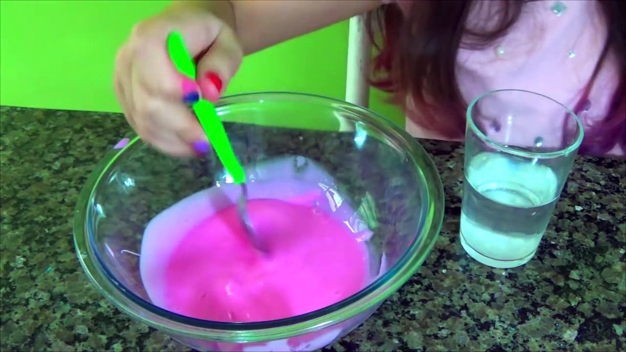 Como fazer AMOEBA Carinha de Anjo DIY: GELECA Caseira COM COLA BRANCA! MELECA, MASSINHA