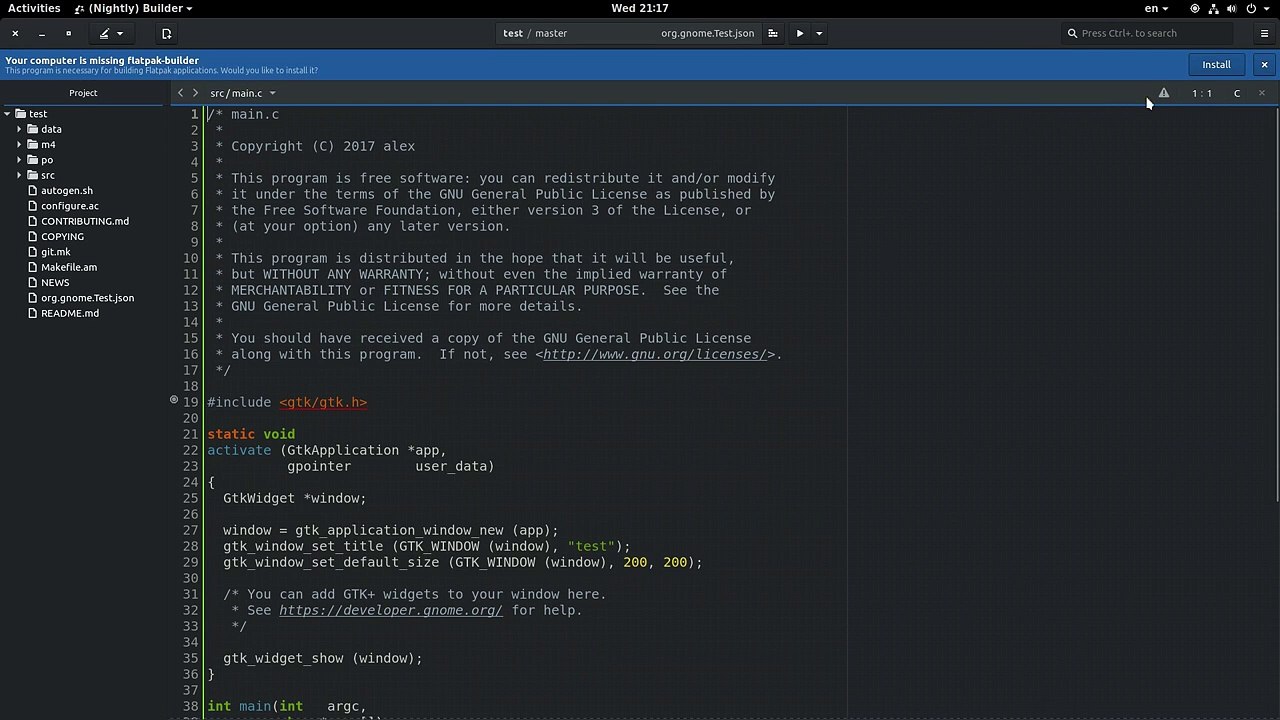 [Ubuntu 17.04] Flatpak Builder Updates GNOME SDKs - YouTube