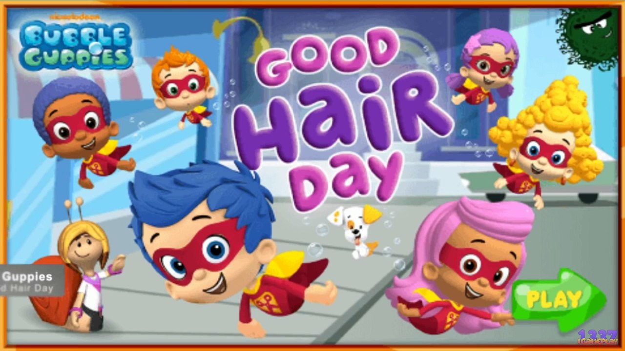 Bubble Guppies Good Hair Day | Cartoon Game Episode for Kids