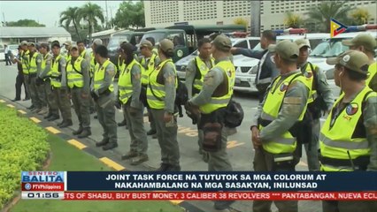 Joint task force na tututok sa mga colorum at nakahambalang na mga sasakyan, inilunsad