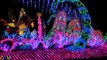 Disneyland Night Parade With Disney Cars Lightning McQueen Mickey Mouse Princess Belle Ariel Ckn