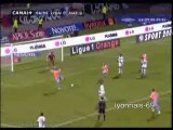 But de Juninho 1-0 Lyon Marseille