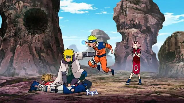 Shisui entrena a Sasuke Jiraiya enseña modo sabio a Naruto Sakura entrena el Byakugou