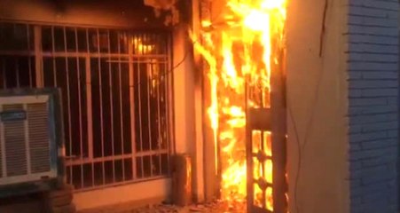 Kerkük'te Türkmen Cephesi Karargahı Yakıldı