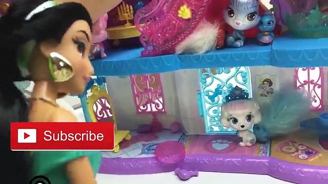 DISNEY PRINCESS PALACE PETS PAWLACE TOUR + Jasmine & Ariels Pet Treasure HMP Shorts EP.15