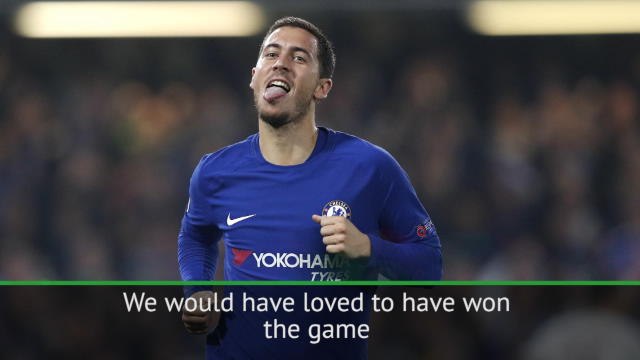 Hazard insists Chelsea were worthy of Roma point