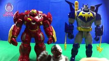 Avengers Iron Man Electronic Hulk Buster Battles Batman Ultimate Bat-Mech Bat Bot Robots Toy Story