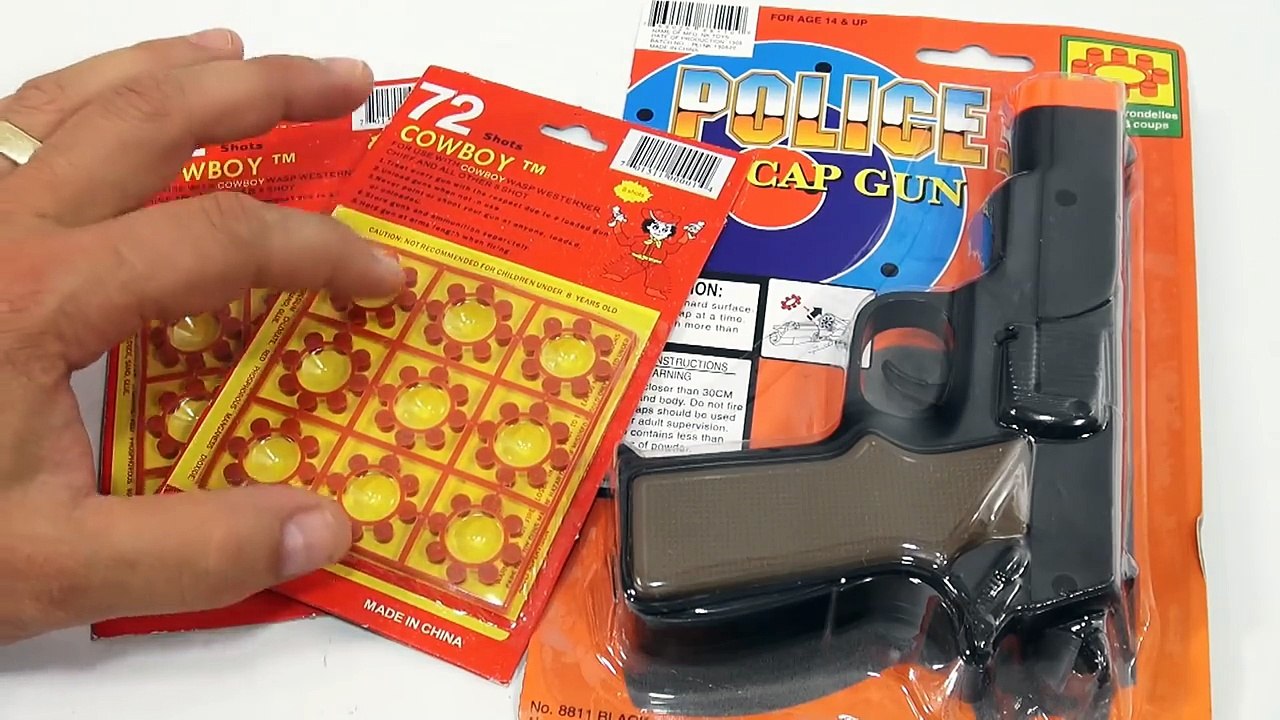 Police .45 Toy Cap Gun - Shoots 8 Ring Caps - LPS-Dave Repair Shop!