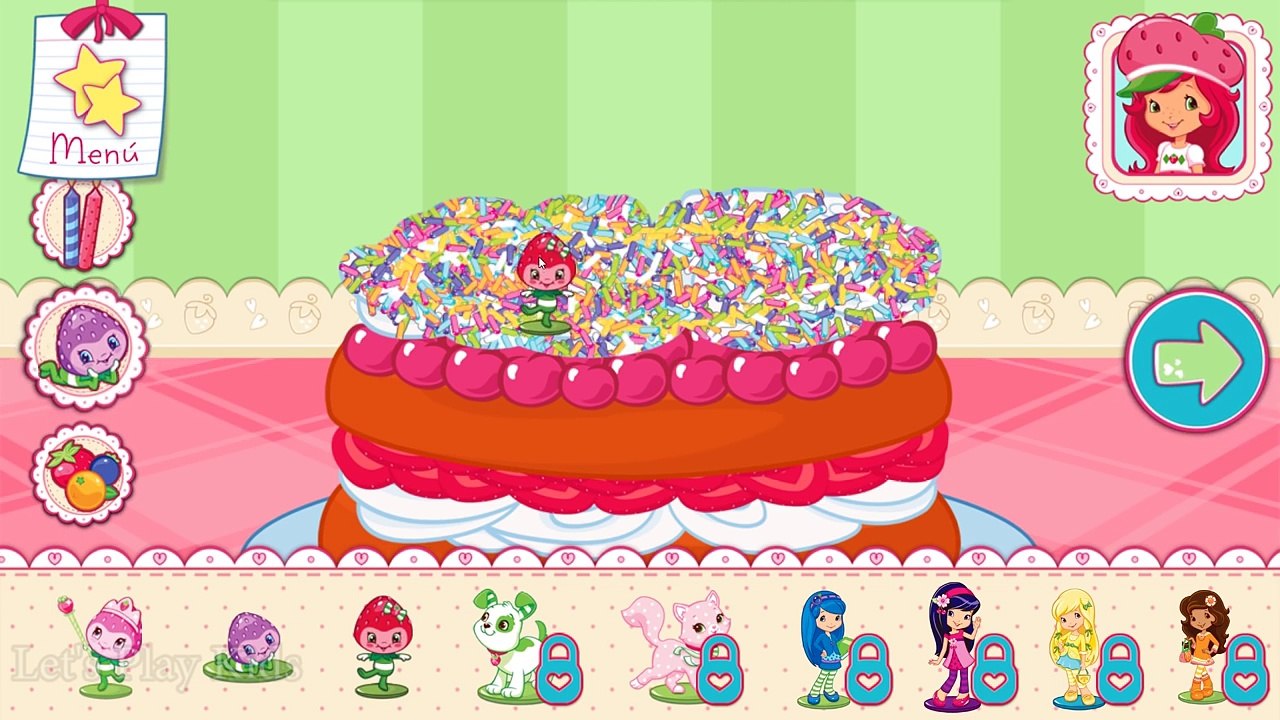 Rosita Fresita en Español - Rosita Fresita te Invita a Jugar a su Pasteleria | Lets Play Kids