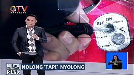 Pura-Pura Nolong, Pria Ini Malah Nyolong