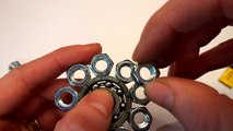 DIY Fidget Toy Challenge 3 | DIY Fidget Toy | Hand Spinner | 100 Hex Nut Spinner