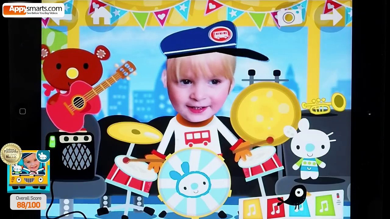 Wheels On The Bus - Kids Nursery Rhyme game