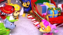 PAW PATROL Nickelodeon Paw Patrol Helps Santa Clause A Paw Patrol Toy Video Parody