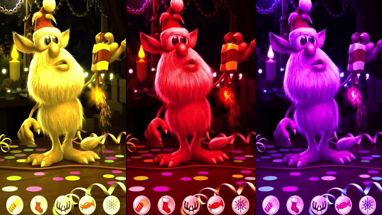 Talking Booba Santas Pet - Learn Colors For Kids Children | Toddlers | Baby - Fun Kids Video 2017
