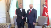 Başbakan Yıldırım, İran Cumhurbaşkanı Birinci Yardımcısı İshak Cihangir ile Görüştü