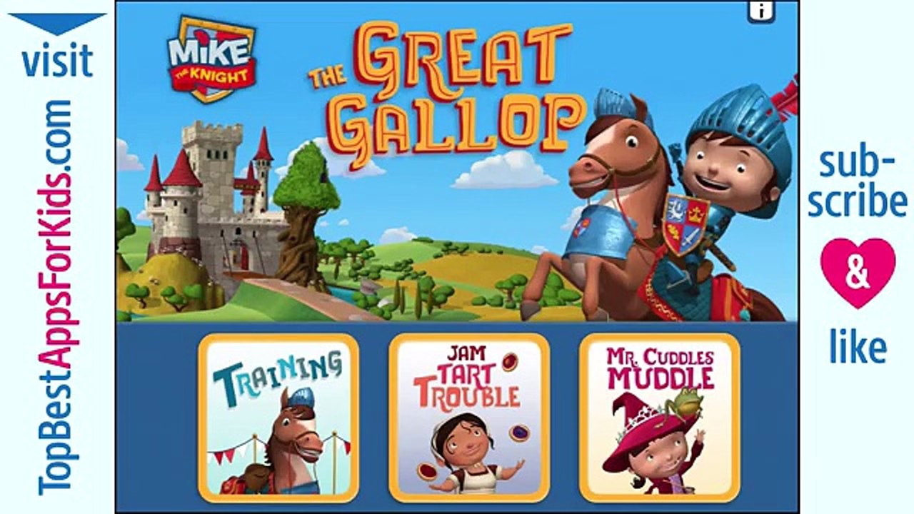 Mike the Knight ★ The Great Gallop Game App for Kids