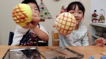 【手作りスクイーズ】メロンパン２種類つくってくらべる★ベイビーチャンネル DIY squishy