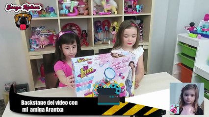 Los Juguetes de Arantxa. Cómo grabamos el vídeo de Pintarse las uñas con Super Nail Studio Soy Luna