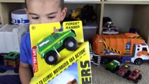 Toy Trucks for Kids: Tonka Climb-Overs Croc Canyon Starter Pack | Toys UNBOXING & Review