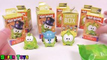 Ам ням Свит Бокс/Cut The Rope Om nom Toy surprises Sweet Box Kinder Surprise