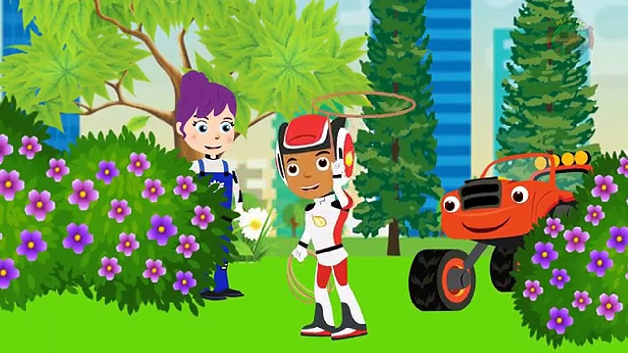 BLAZE CAR THE MONSTER MACHINES Vs Paw Patrol Eat Candy Vandalism! Blaze Monster Truck Full Episodes