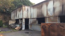 Un incendie a détruit la boulangerie bio Au pain d’Antan