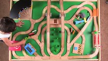 Thomas and Friends Wooden Play Table | Thomas Train and the Garbage Chute | Toy Trains for Kids