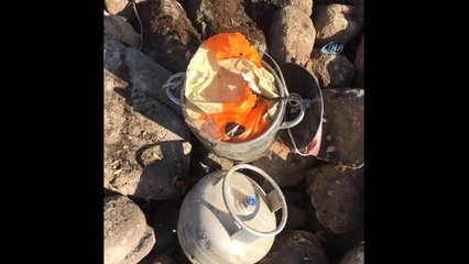 Tunceli Karayolu'ndaki Düdüklü Tencereli Bomba Böyle İmha Edildi