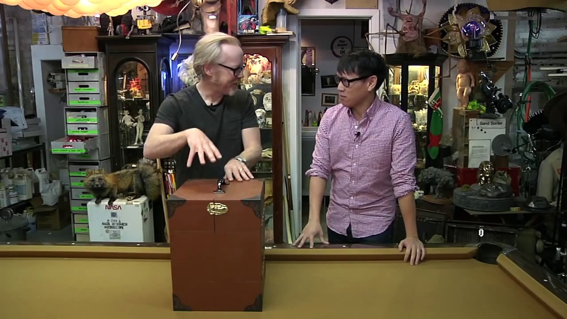 adam savage spider robot