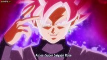Black Goku se transforma en SSJ rose