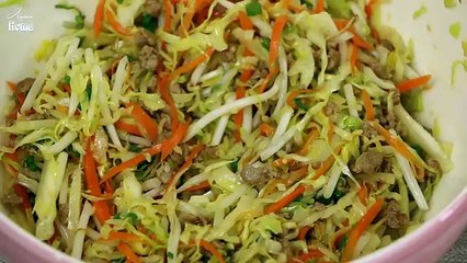 Asian at Home | Pork and Shrimp Egg Rolls