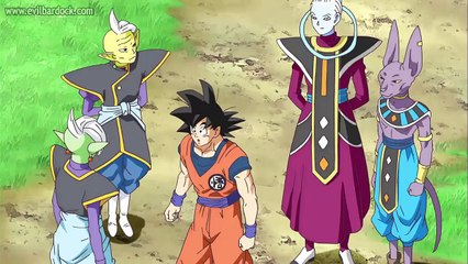 Goku se prepara para enfrentar a Zamasu - dbs