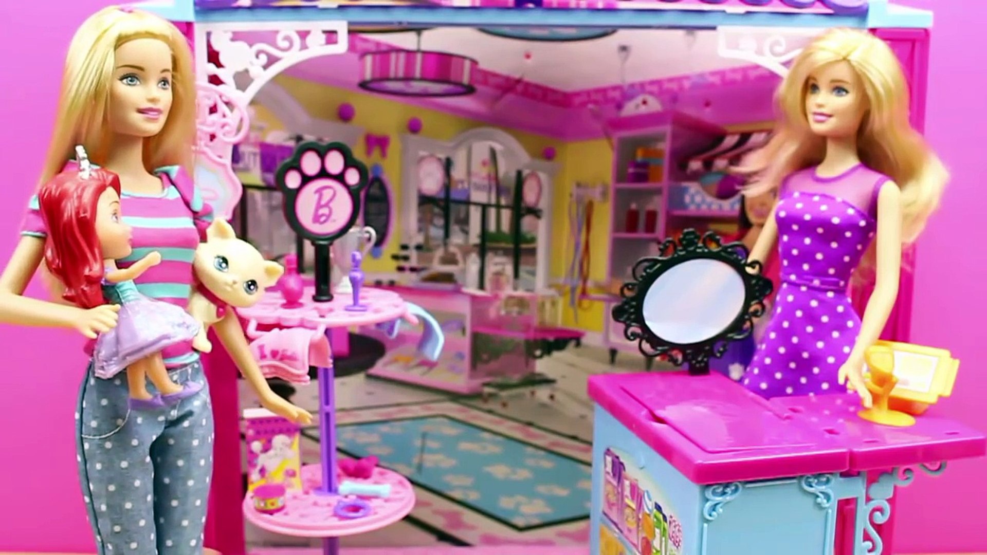 la peluquería de barbie