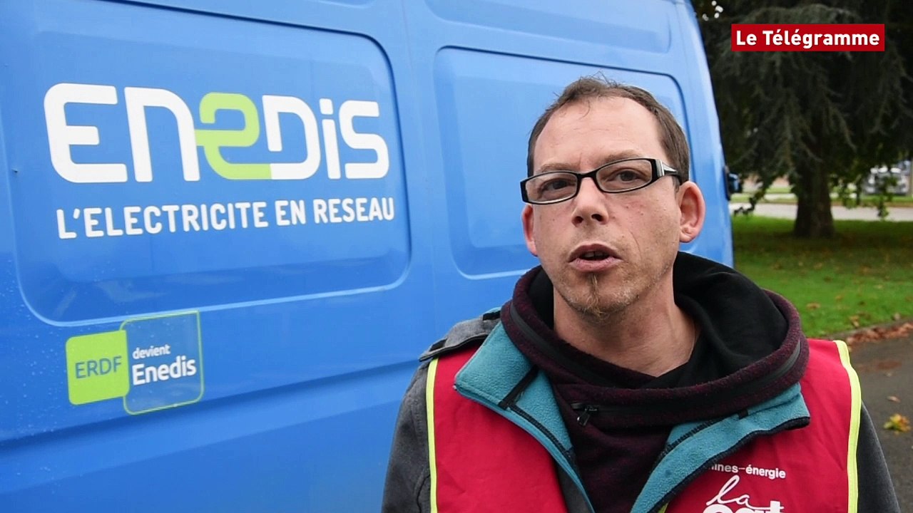 Enedis. Une cinquantaine de salariés en grève à Vannes