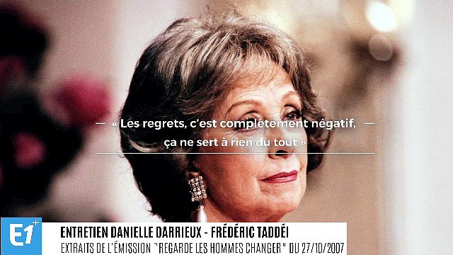 Ses regrets, ses rôles, la mort… les confidences de Danielle Darrieux sur Europe 1