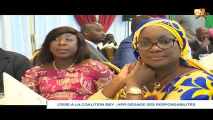 CRISE A LA COALITION BBY : APR DÉGAGE SES RESPONSABILITÉS