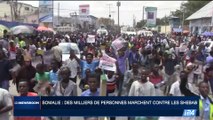 Somalie : des milliers de personnes marchent contre les Shebab