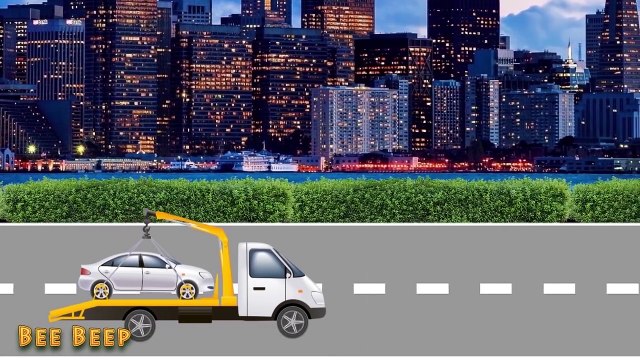 Транспорт и спецтехника, развивающий мультфильм, изучаем транспорт и звуки