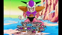 All Of Friezas Race Forms And Transformations